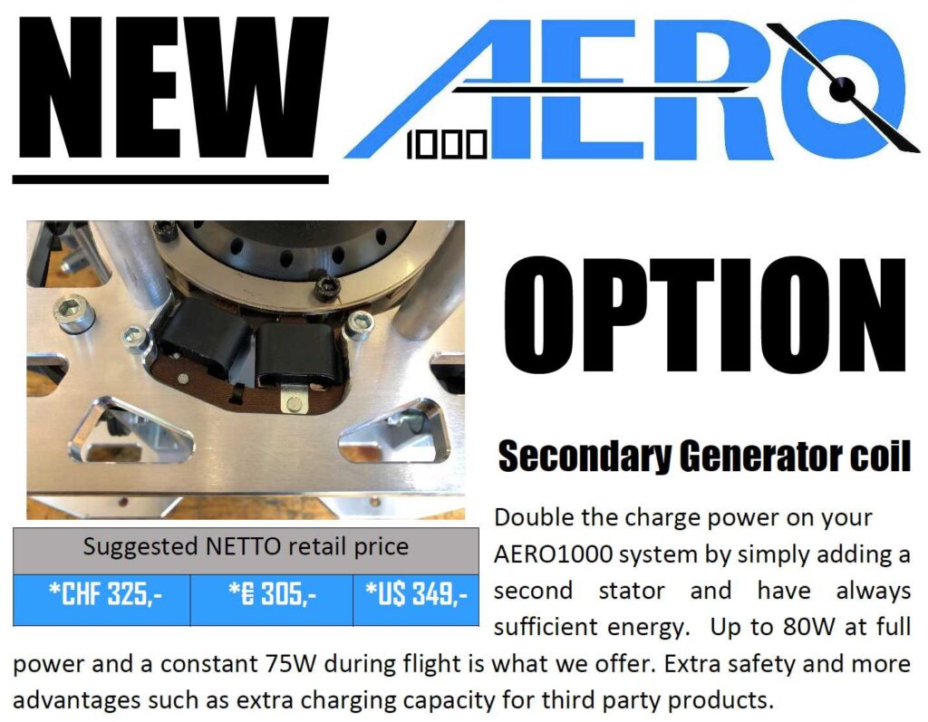 Aero 1000 Paramotor Generator