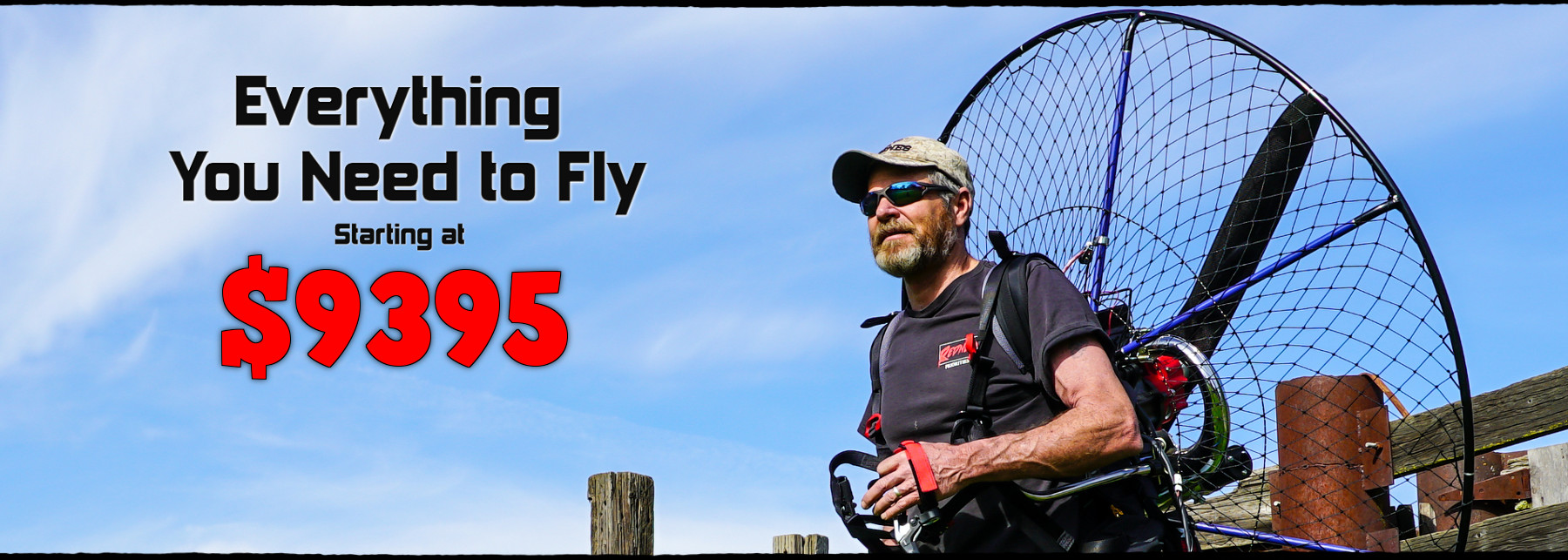 The best option to take extra fuel for long paramotor flights. 